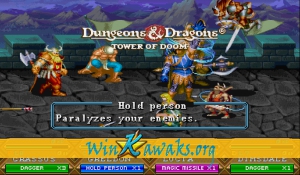 Dungeons and Dragons: Tower of Doom (Asia 940412) Screenshot