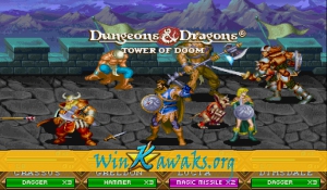 Dungeons and Dragons: Tower of Doom (Hispanic 940125) Screenshot