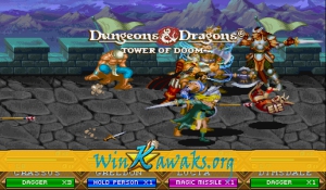 Dungeons and Dragons: Tower of Doom (Hispanic 940113) Screenshot