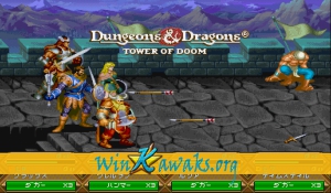 Dungeons and Dragons: Tower of Doom (Japan 940113) Screenshot