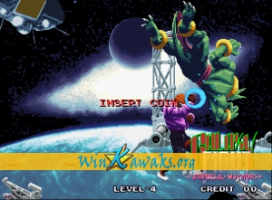 Galaxy Fight: Universal Warriors  (Misses rasters) Screenshot