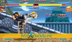 Hyper Street Fighter II (US 040202) Screenshot