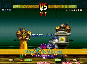 Samurai Shodown III (set 2) Screenshot