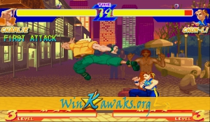 Street Fighter Zero (Brazil 950727) Screenshot