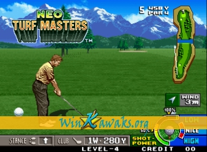 Neo Turf Masters (Misses rasters) Screenshot