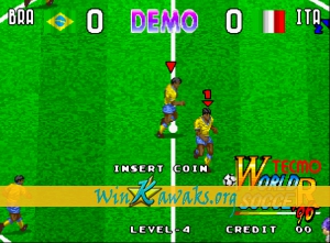 Tecmo World Soccer '96 Screenshot