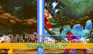 X-Men Vs. Street Fighter (US 961004) Screenshot